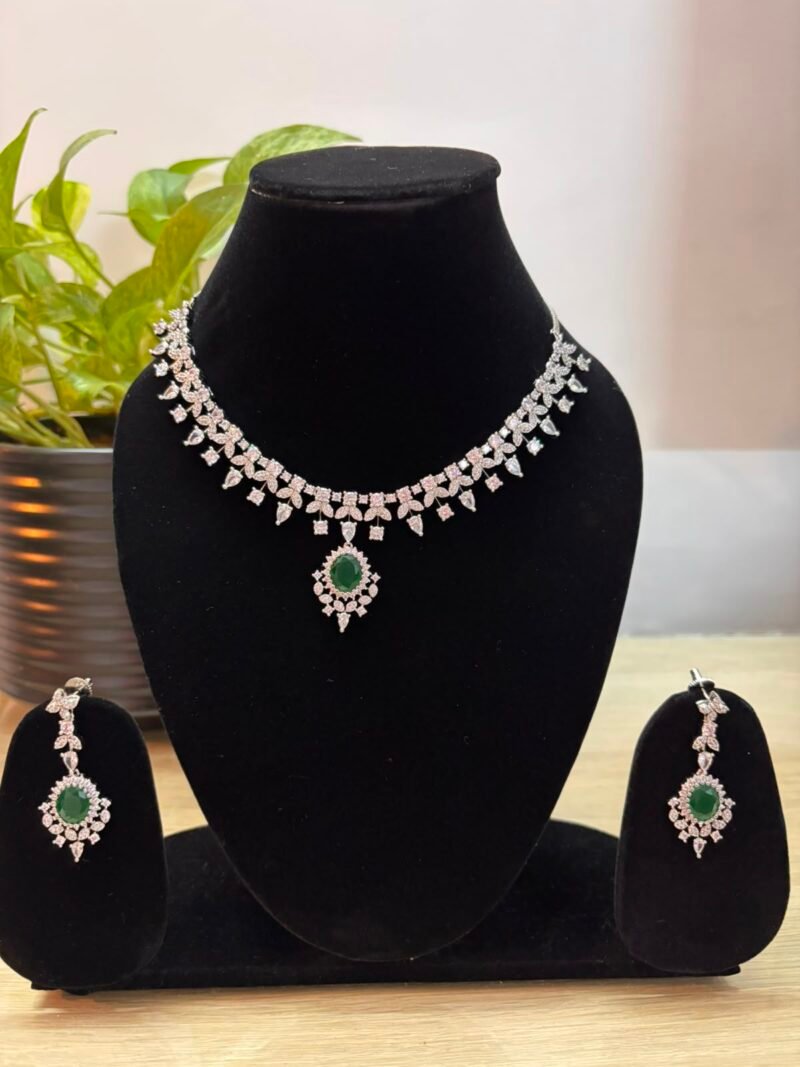American Diamond Necklace Set